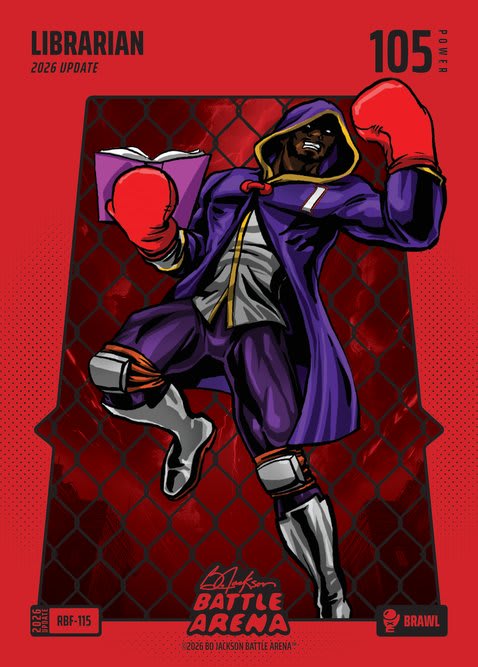 Brawl Red Battlefoil