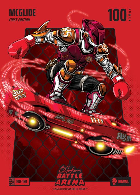 Brawl Red Battlefoil
