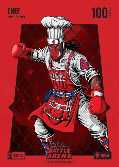 Brawl Red Battlefoil