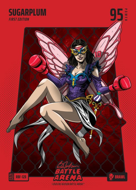 Brawl Red Battlefoil