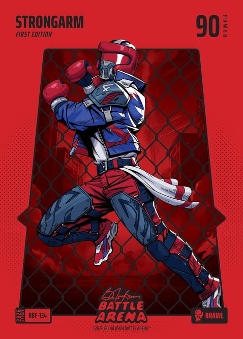 Brawl Red Battlefoil