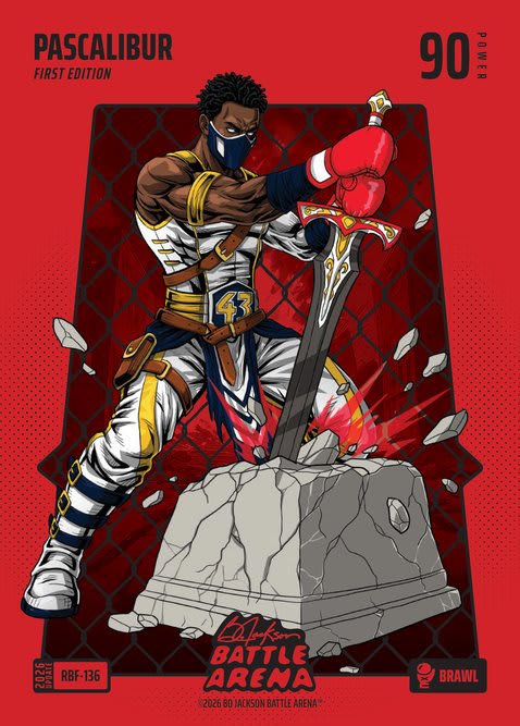 Brawl Red Battlefoil
