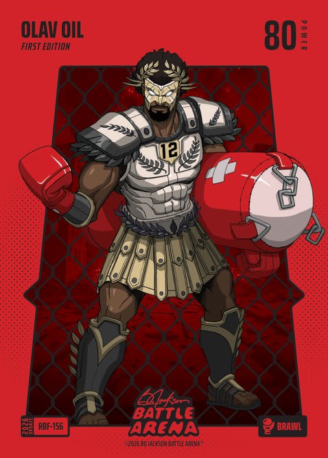 Brawl Red Battlefoil