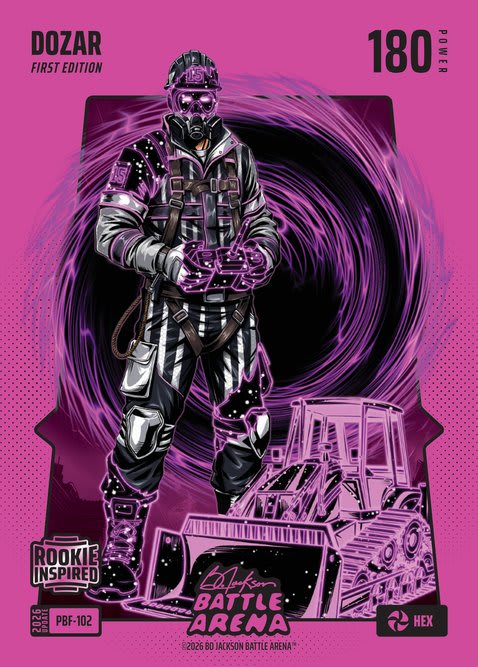 Hex Pink Battlefoil