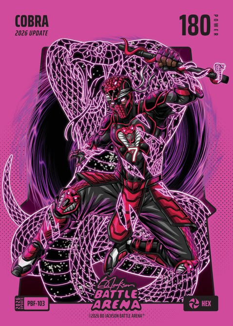 Hex Pink Battlefoil