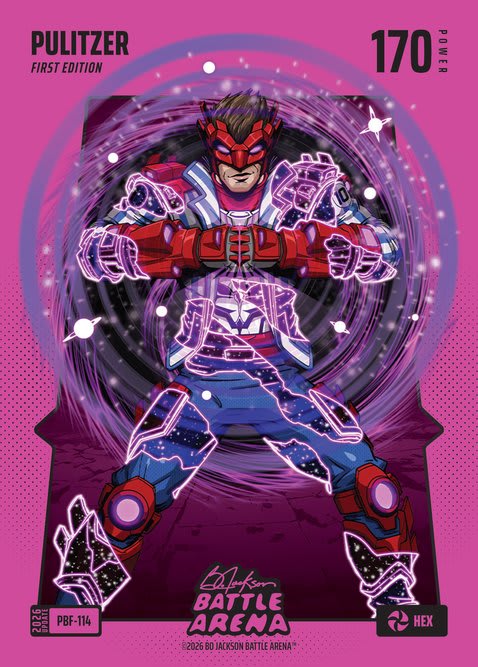 Hex Pink Battlefoil