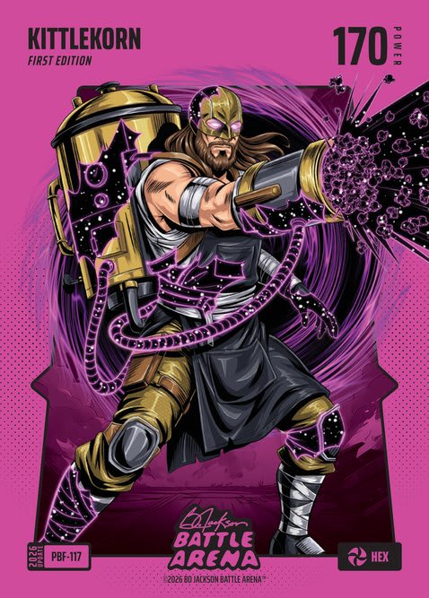Hex Pink Battlefoil