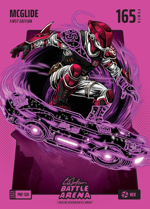 Hex Pink Battlefoil