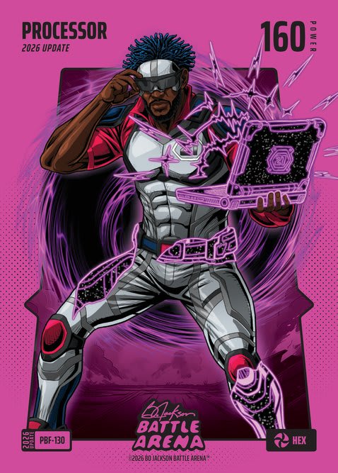 Hex Pink Battlefoil