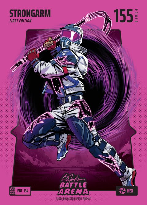 Hex Pink Battlefoil