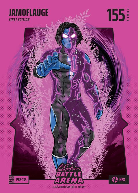 Hex Pink Battlefoil