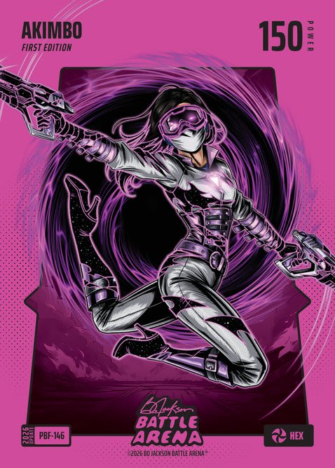 Hex Pink Battlefoil