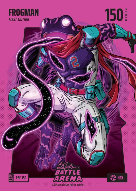Hex Pink Battlefoil