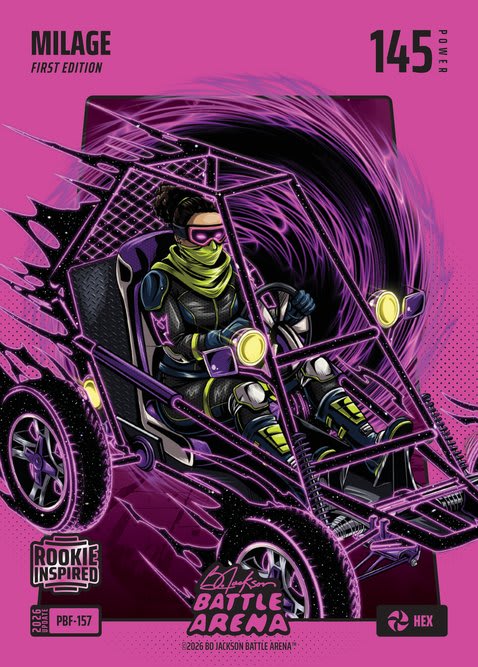 Hex Pink Battlefoil