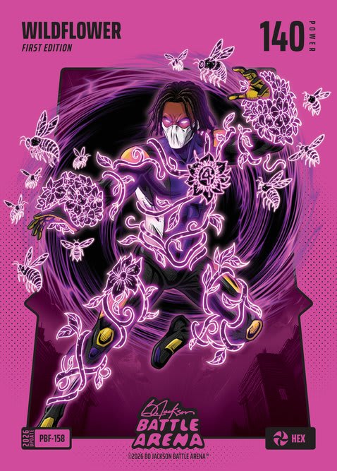 Hex Pink Battlefoil