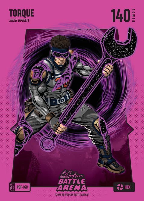 Hex Pink Battlefoil