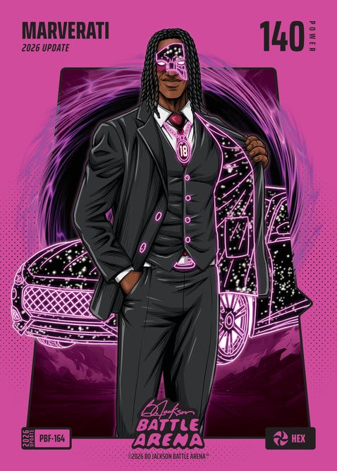 Hex Pink Battlefoil