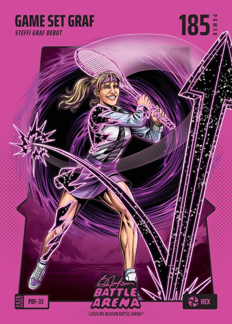 Hex Pink Battlefoil