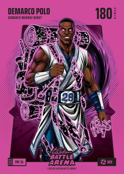 Hex Pink Battlefoil