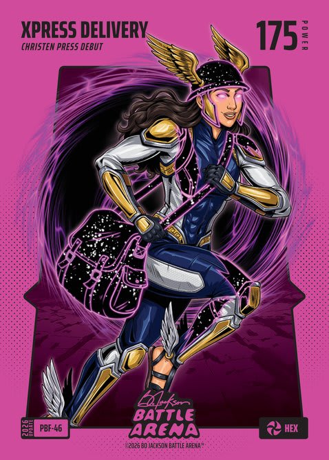 Hex Pink Battlefoil