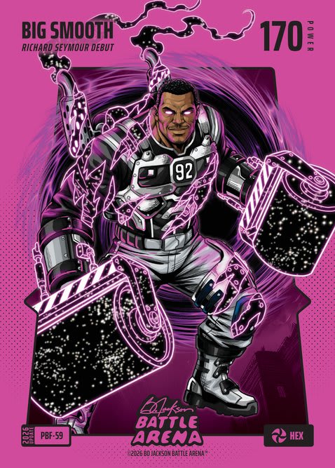 Hex Pink Battlefoil