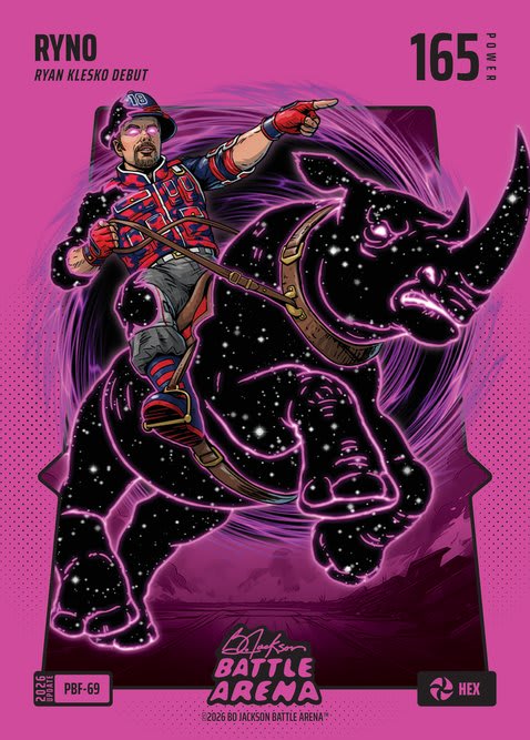 Hex Pink Battlefoil