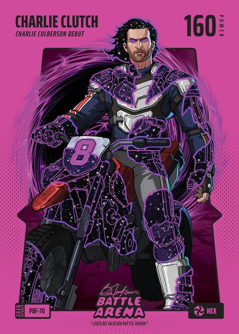 Hex Pink Battlefoil