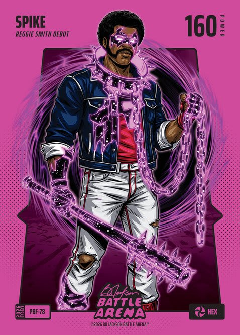 Hex Pink Battlefoil