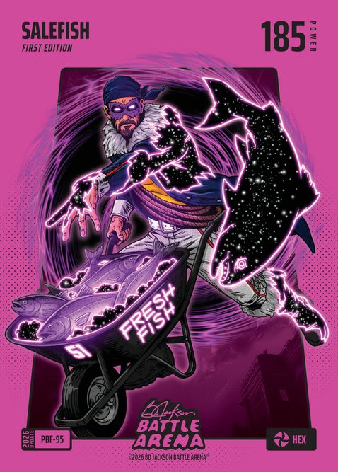 Hex Pink Battlefoil