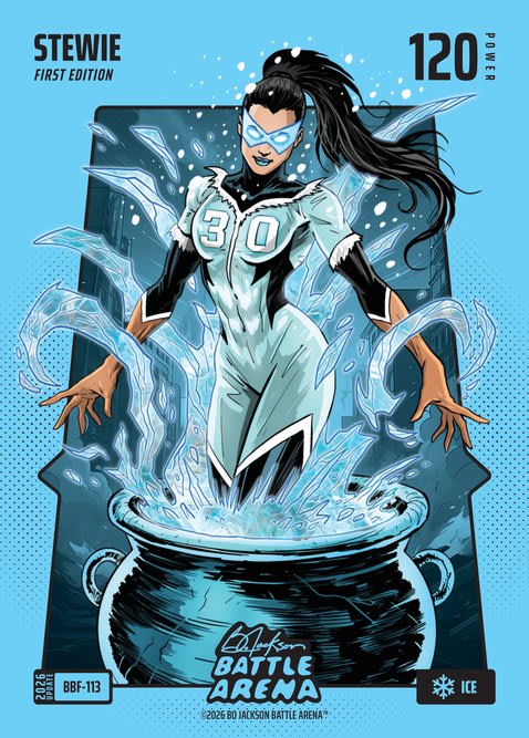 Ice Blue Battlefoil