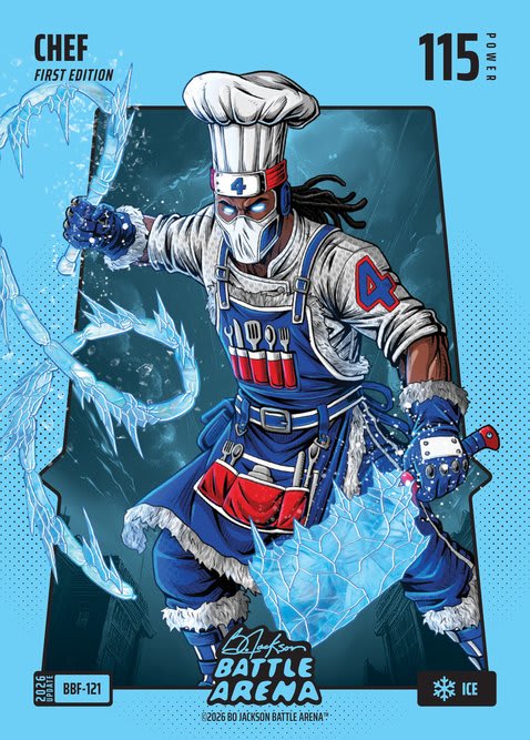 Ice Blue Battlefoil