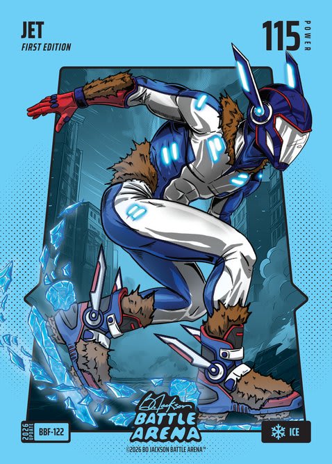 Ice Blue Battlefoil
