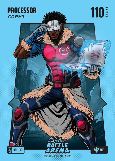 Ice Blue Battlefoil