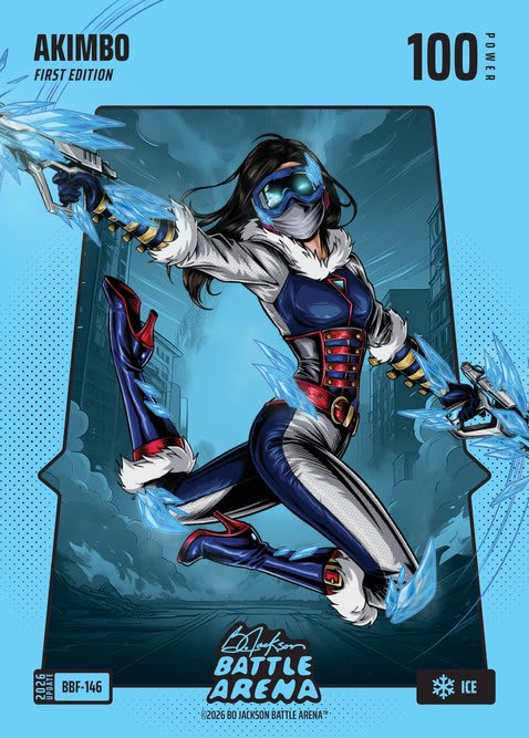 Ice Blue Battlefoil