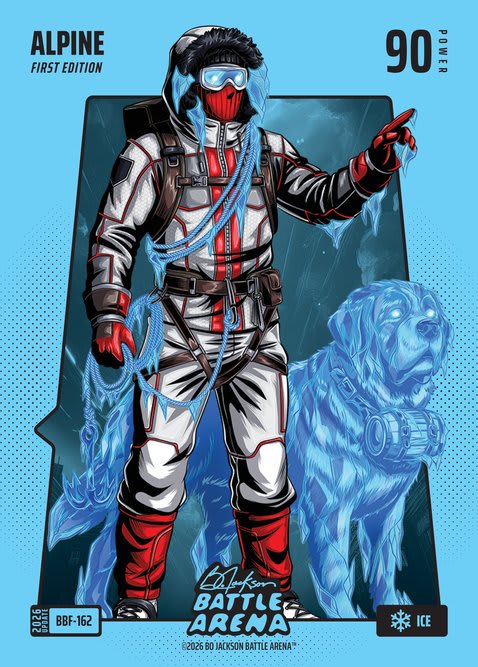 Ice Blue Battlefoil