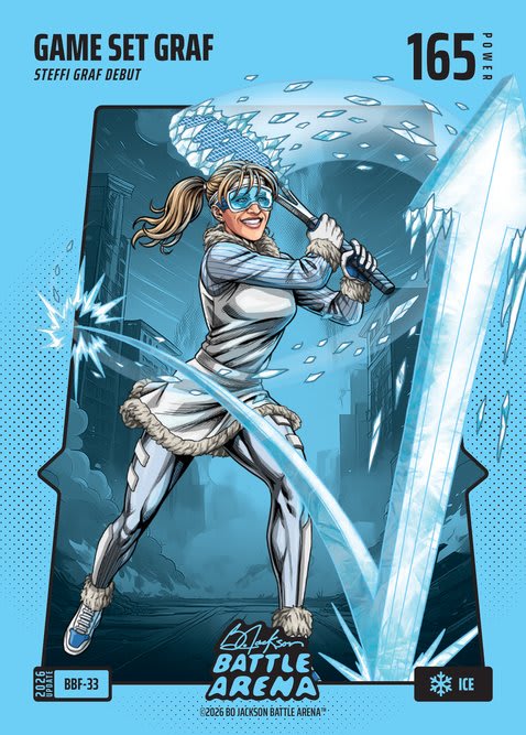 Ice Blue Battlefoil