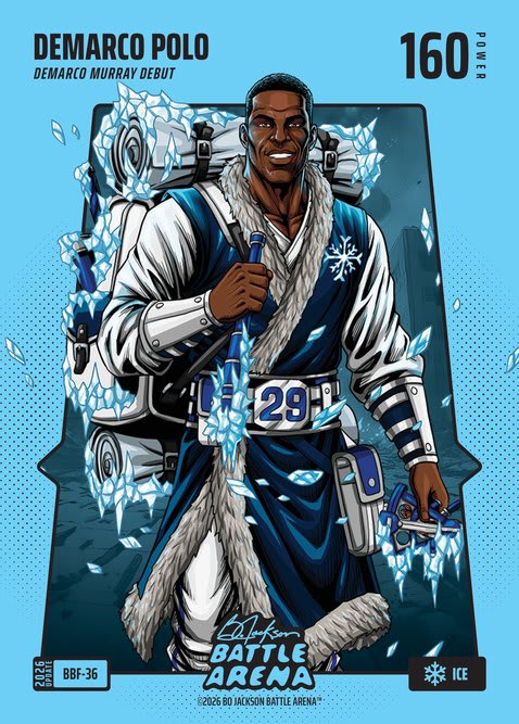 Ice Blue Battlefoil