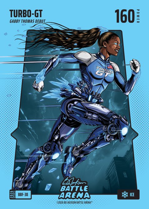 Ice Blue Battlefoil