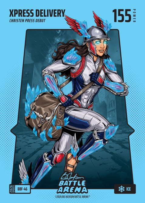 Ice Blue Battlefoil