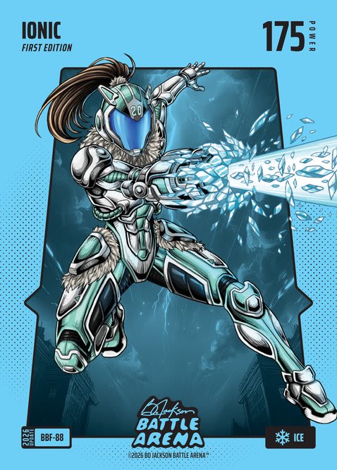 Ice Blue Battlefoil