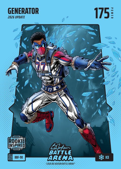 Ice Blue Battlefoil
