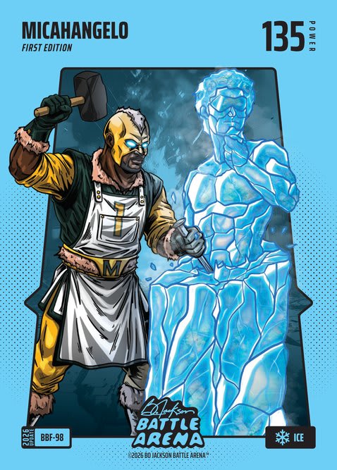 Ice Blue Battlefoil