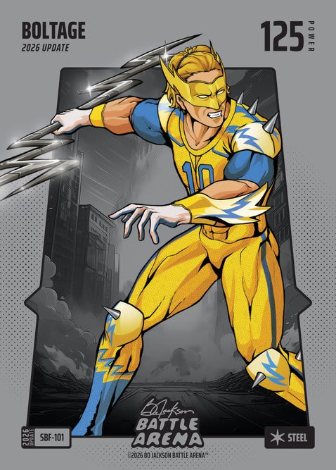 Steel Silver Battlefoil