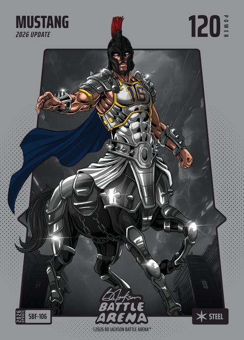 Steel Silver Battlefoil