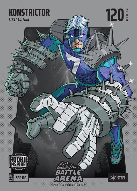 Steel Silver Battlefoil