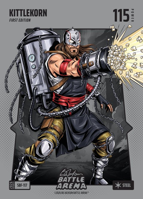 Steel Silver Battlefoil