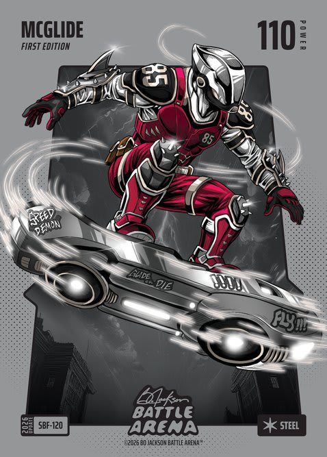 Steel Silver Battlefoil