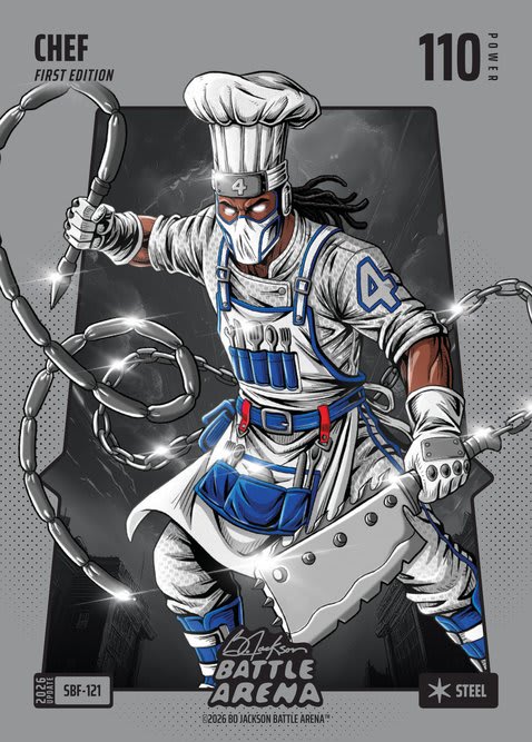 Steel Silver Battlefoil