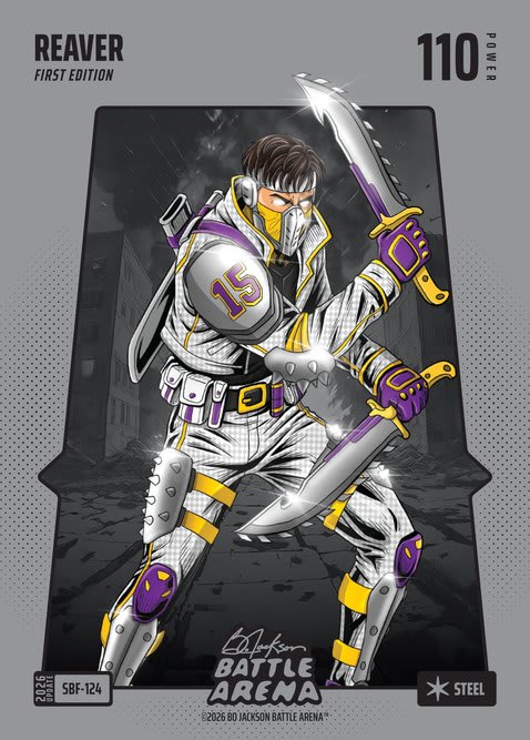 Steel Silver Battlefoil