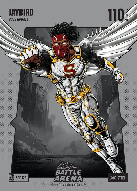 Steel Silver Battlefoil